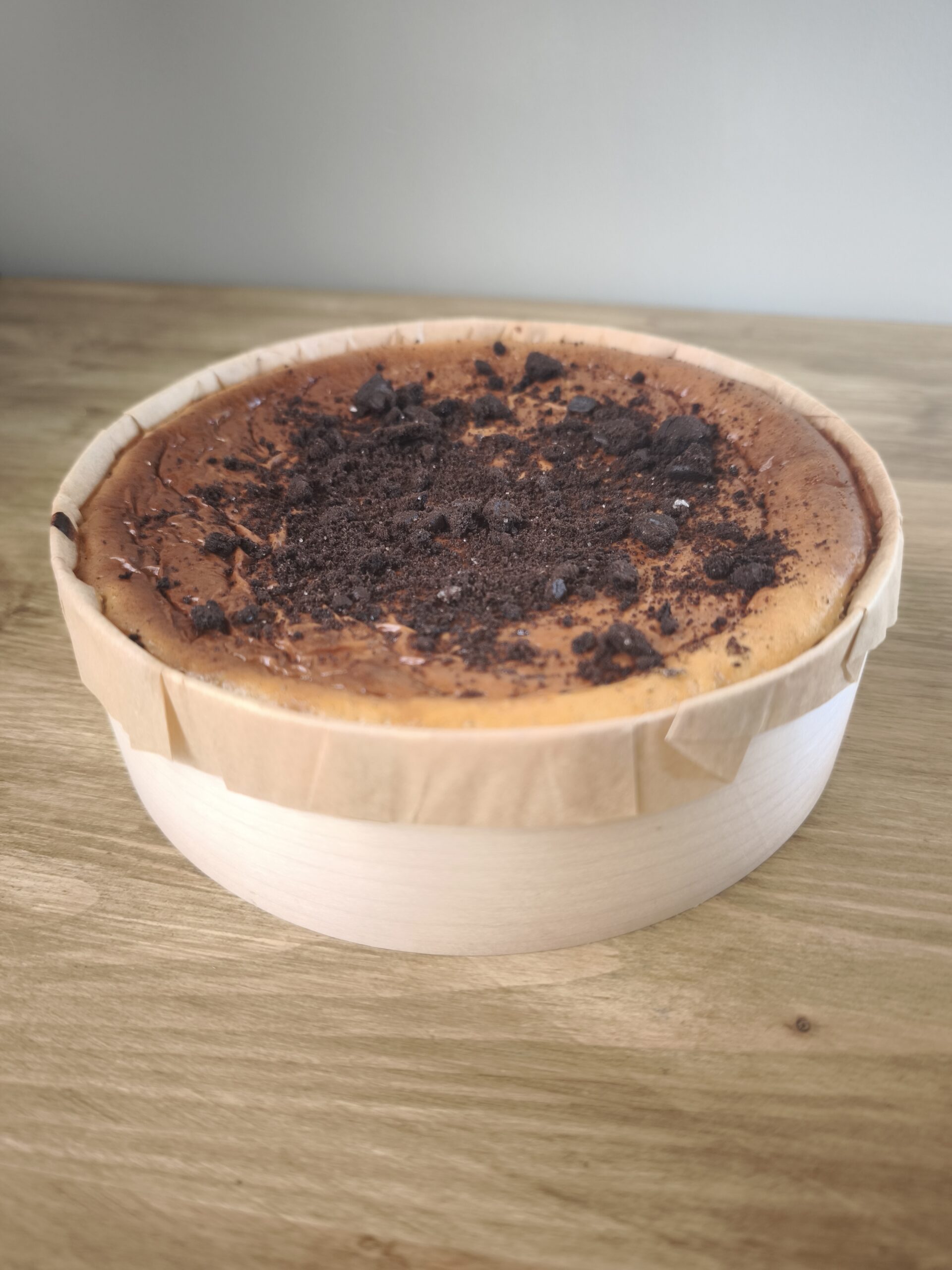 Tarta de queso y Oreo